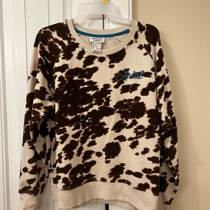 Ariat Women's Cow Print Sweater